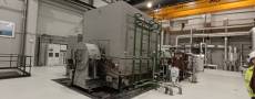 Generator for the start-up and rescue of two 15 MW turbines